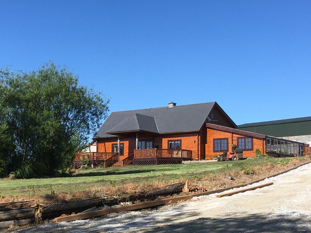 Johnswell Log House Hideawayヴィラ エクステリア 写真